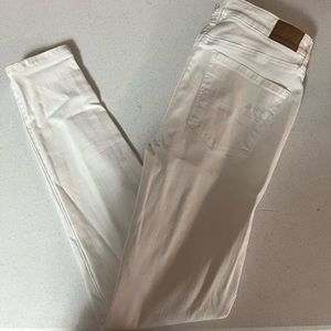 American Eagle white jeggings